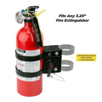 Image showing  BaseClamp Quick-Release Fire Extinguisher Mount