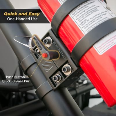 Image showing  BaseClamp Quick-Release Fire Extinguisher Mount