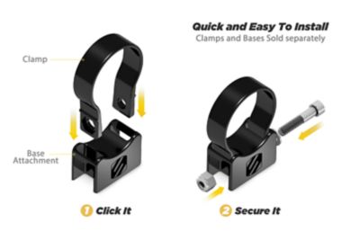 Image showing  BaseClamp Quick-Release Fire Extinguisher Mount