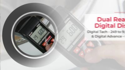 Image showing  Digital Timing Light with Dual Readout Digital Display, Slim Rotating Barrel and Built-in Hand Guard