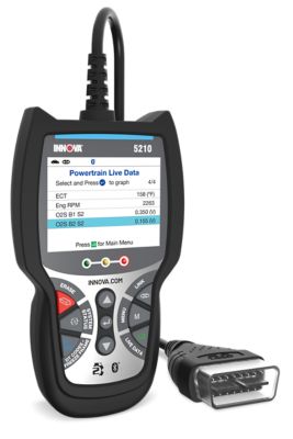 Image showing  CarScan Advisor OBD2 Scan Tool with Live Data, Battery/Charging System Test, Free Fix and Part Recommendations