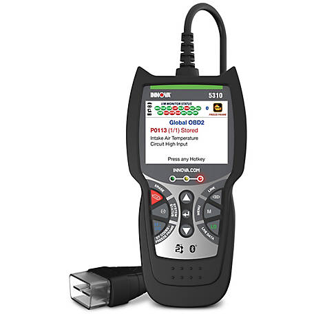 Innova CarScan Inspector 5310 OBD2 Scan Tool: Oil Level & Oil Life, ABS & SRS, Free Fix and Part Recommendations