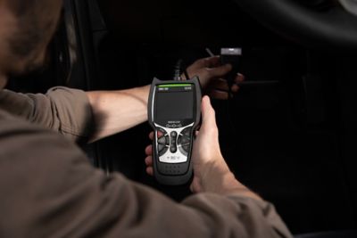 Image showing  CarScan Inspector OBD2 Scan Tool with Oil Level and Oil Life, ABS and SRS, Free Fix and More