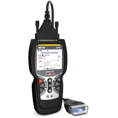 Image showing  CarScan Diagnostics OBD2 Scan Tool with All-System Network Scan, Maintenance Reset, Free Fix and More