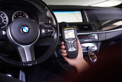 Image showing  CarScan Diagnostics OBD2 Scan Tool with All-System Network Scan, Maintenance Reset, Free Fix and More