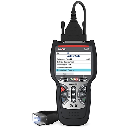 Innova CarScan Pro 5610 OBD2 Code Scan Tool: Bidirectional & Active Test, Free Fix and Part Recommendations