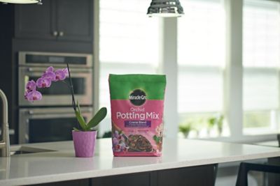 Image showing  8 qt. 0.31 cu. ft. Coarse Blend Orchid Potting Soil Mix