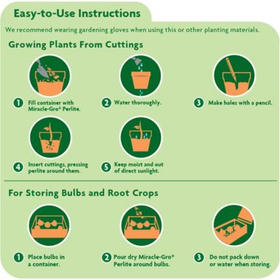 Image showing 9 th Miracle-Gro 8 qt. 0.31 cu. ft. Perlite