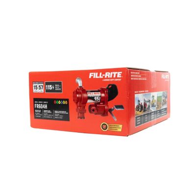 Image showing  0.17 HP 115V Electric Fuel Transfer Pump, 15 GPM, Pump Only, FR604H