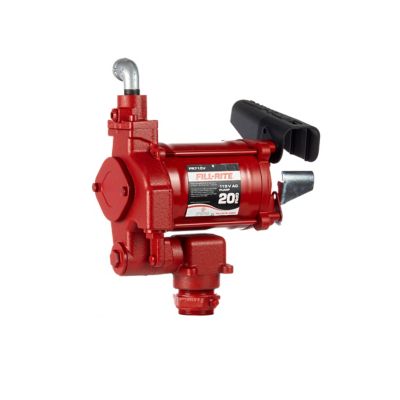 Fill-Rite 1/3 HP 115V Electric Fuel Transfer Pump, 20 GPM, 1 in. Outlet, Pump Only