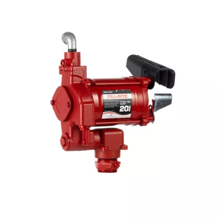 Fill-Rite 1/3 HP 115V Electric Fuel Transfer Pump 20 GPM 1" Outlet Pump Only Fuel Transfer Pumps