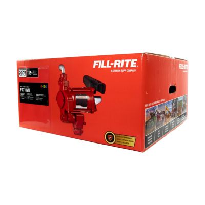 Image showing  1/3 HP 115V Electric Fuel Transfer Pump, 20 GPM, 1 in. Outlet, Pump Only, FR710VN