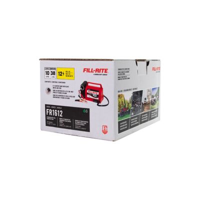 Image showing  1/5 HP 12V Portable Diesel Fuel Transfer Pump, 10 GPM, Pump and Power Cord Only, FR1612