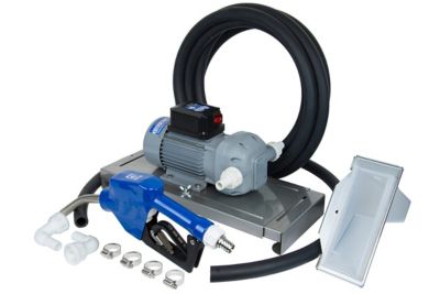 Fill-Rite DF120DAN520 8 GPM 120V DEF Transfer Pump with Auto Nozzle, Suction Hose, Discharge Hose, Drum Bracket, & Power Cord