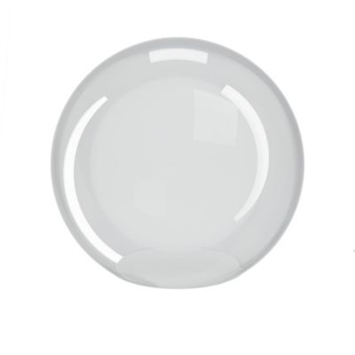 SOLUS 16 in. Clear Smooth Acrylic Diameter Globe, 5.25 in. Inside Diameter, Neckless