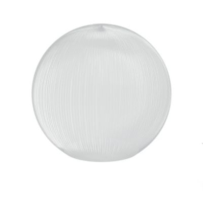 SOLUS 16 in. Clear Prismatic Acrylic Globe, 5.25 in. Inside Diameter, Neckless