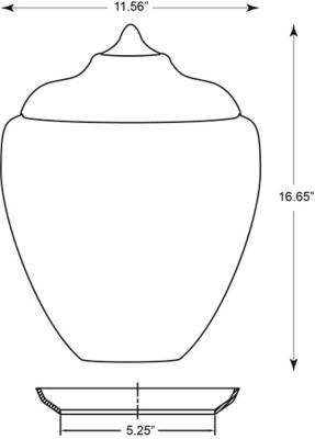 Image showing  Clear Polycarbonate Acorn Streetlamp, 16.65 in. x 11.56 in., 5.25 in. Inside Diameter, Neckless