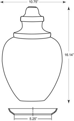 Image showing  Clear Polycarbonate Acorn Streetlamp, 16.14 in. x 10.75 in., 5.25 in. Inside Diameter, Neckless