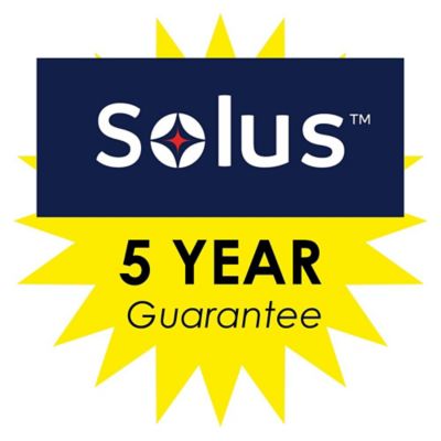 Image showing 5 th SOLUS Round Black LED Landscape Bollard Light, Exterior Surface-Mounted Aluminum, 120-277 V, 20 W, 4,000K, 39.75 x 6.5in.