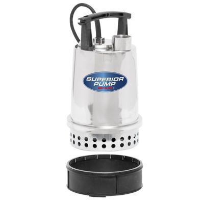 Image showing  1/2 HP 115V Electric Stainless Steel Utility Pump, 74 GPM