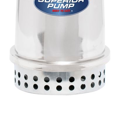 Image showing  1/2 HP 115V Electric Stainless Steel Utility Pump, 74 GPM