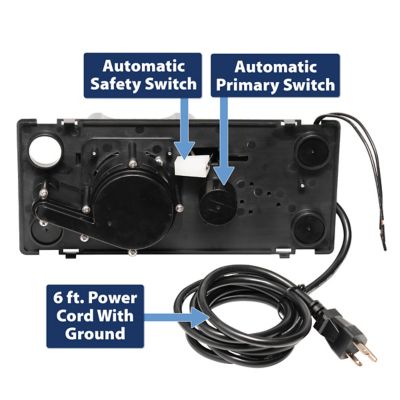 Image showing  1/50 HP Condensate Pump with Safety Switch, 20 ft. Tubing and Stainless Steel Hose Clamp, 97154