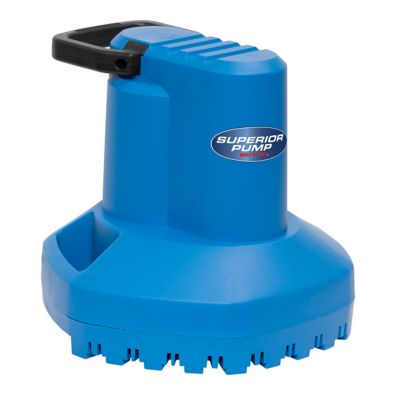 Superior Pump Thermoplastic 1,700 GPH Pool Cover Pump, 92398