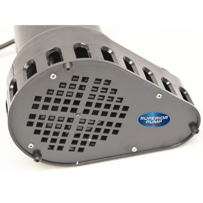 Image showing  1/2 HP 115V Electric Thermoplastic Sump Pump with Tethered Float Switch, 3,300 GPH