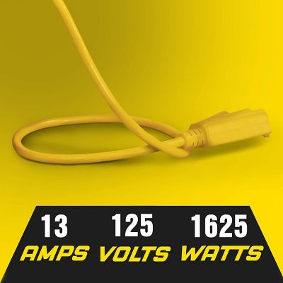 Image showing  40 ft. 14-Gauge Indoor/Outdoor Cord Reel with All-Weather Cord and 3 Outlets