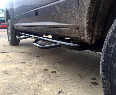 Tough Country 10 in. Deluxe Truck Steps (Cab Only), Fits 2010-2022 Dodge Ram 2500/3500 4-Door