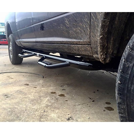 Tough Country 10 in. Deluxe Truck Steps (Cab Only), Fits 2010-2022 Dodge Ram 2500/3500 4-Door