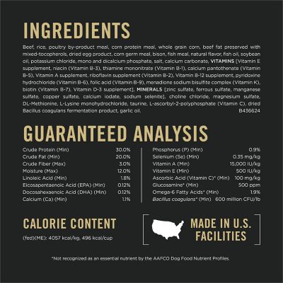 Image showing  Sport All Life Stages 30/20 Performance Beef and Bison Formula Dry Dog Food