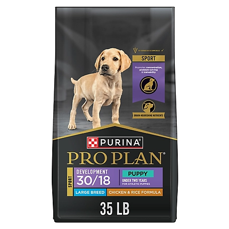 Purina Pro Plan Puppy Large Breed Sport Development 30/18 High Protein Puppy Food - 35 lb. Bag