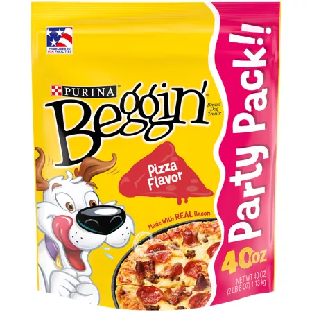 Purina Beggin' Strips Pizza Flavored Dog Treats 40 oz. Dog Soft & Chewy Treats