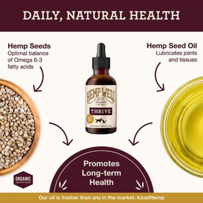 Image showing  Thrive Oil Hip and Joint Supplement for Dogs, 2 oz.