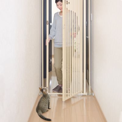 Image showing  70 in. Extra Tall Steel Cat Safety Gate