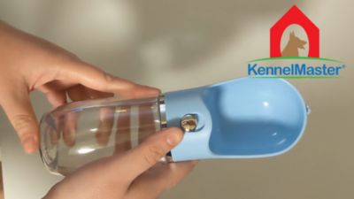 Image showing  Portable Plastic Pet Water Dispenser, 1.63 Cups