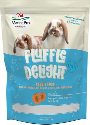 Manna Pro Fluffle Delight Rabbit Food, 5 lb.