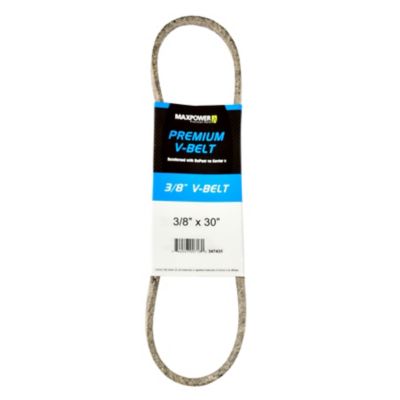 MaxPower 0.38 in. x 30 in. Premium Belt Reinforced with Kevlar Fiber Cords