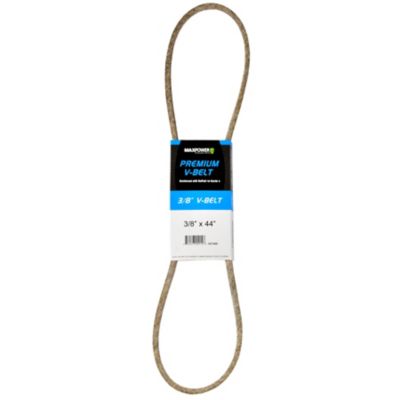 MaxPower 0.38 in. x 44 in. Premium Belt Reinforced with Kevlar Fiber Cords