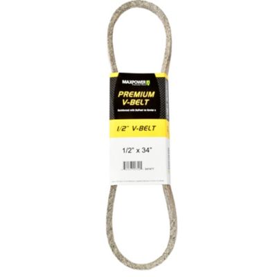 MaxPower 0.5 in. x 34 in. Premium Belt Reinforced with Kevlar Fiber Cords