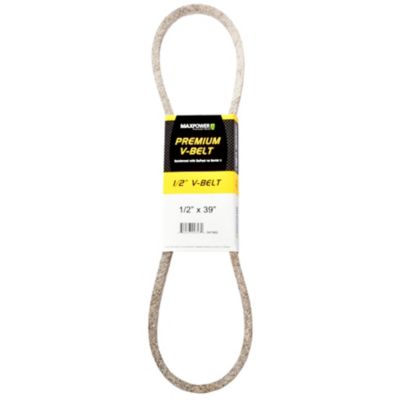 MaxPower 0.5 in. x 39 in. Premium Belt Reinforced with Kevlar Fiber Cords