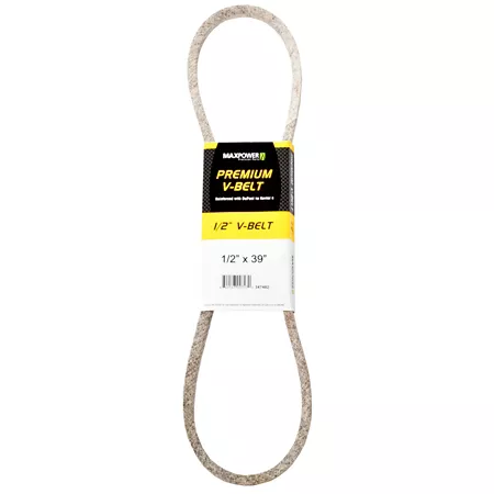 Premium 0.5" x 39" MaxPower Belt reinforced with Kevlar fiber cords Mower Belts