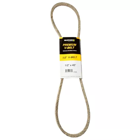 Premium 0.5" x 45" MaxPower Belt Reinforced with Kevlar Fiber Cords Mower Belts