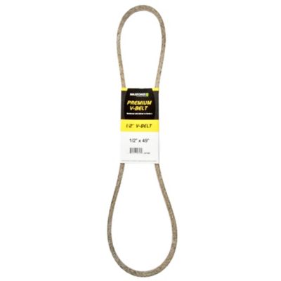 MaxPower 0.5 in. x 49 in. Premium Belt Reinforced with Kevlar Fiber Cords