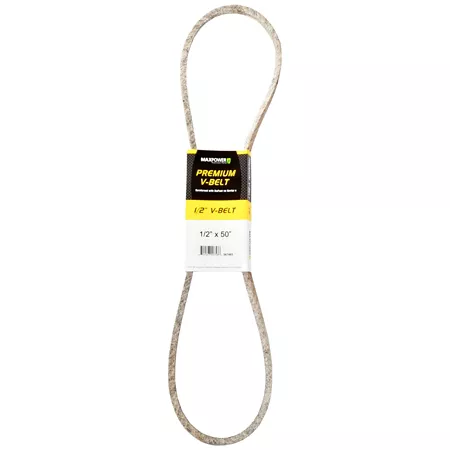 Premium 0.5" x 50" MaxPower Belt reinforced with Kevlar fiber cords Mower Belts