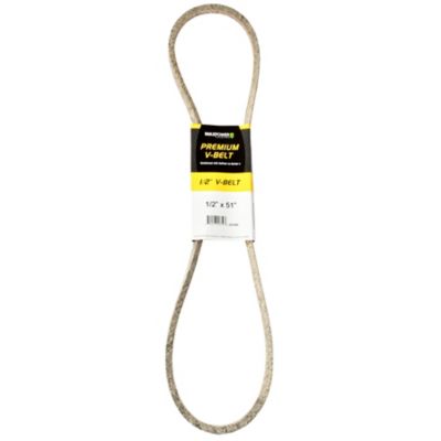 MaxPower 0.5 in. x 51 in. Premium Belt Reinforced with Kevlar Fiber Cords