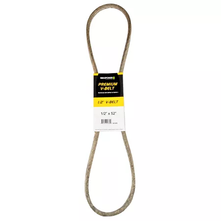 Premium 0.5" x 52" MaxPower Belt Reinforced with Kevlar Fiber Cords Mower Belts