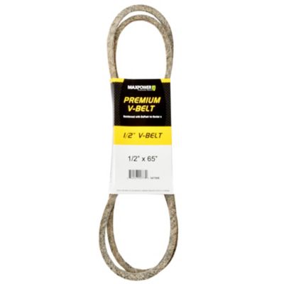 MaxPower 0.5 in. x 65 in. Premium Belt Reinforced with Kevlar Fiber Cords