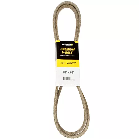 Premium 0.5" x 82" MaxPower Belt Reinforced with Kevlar Fiber Cords Mower Belts